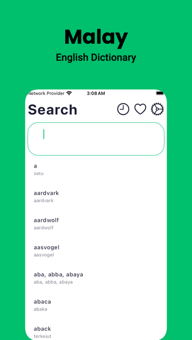 Malay Dictionary - Dict Box Screenshots