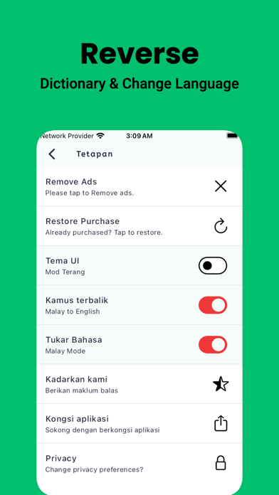 Malay Dictionary - Dict Box Screenshots