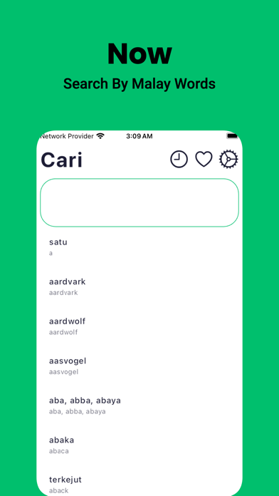 Malay Dictionary - Dict Box Screenshots