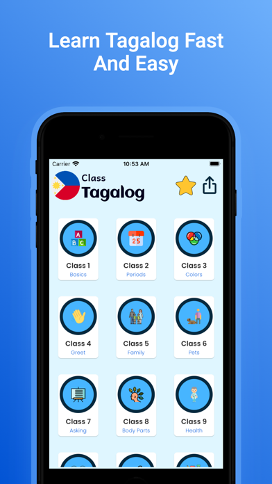 Tagalog Learning For Beginners Screenshots