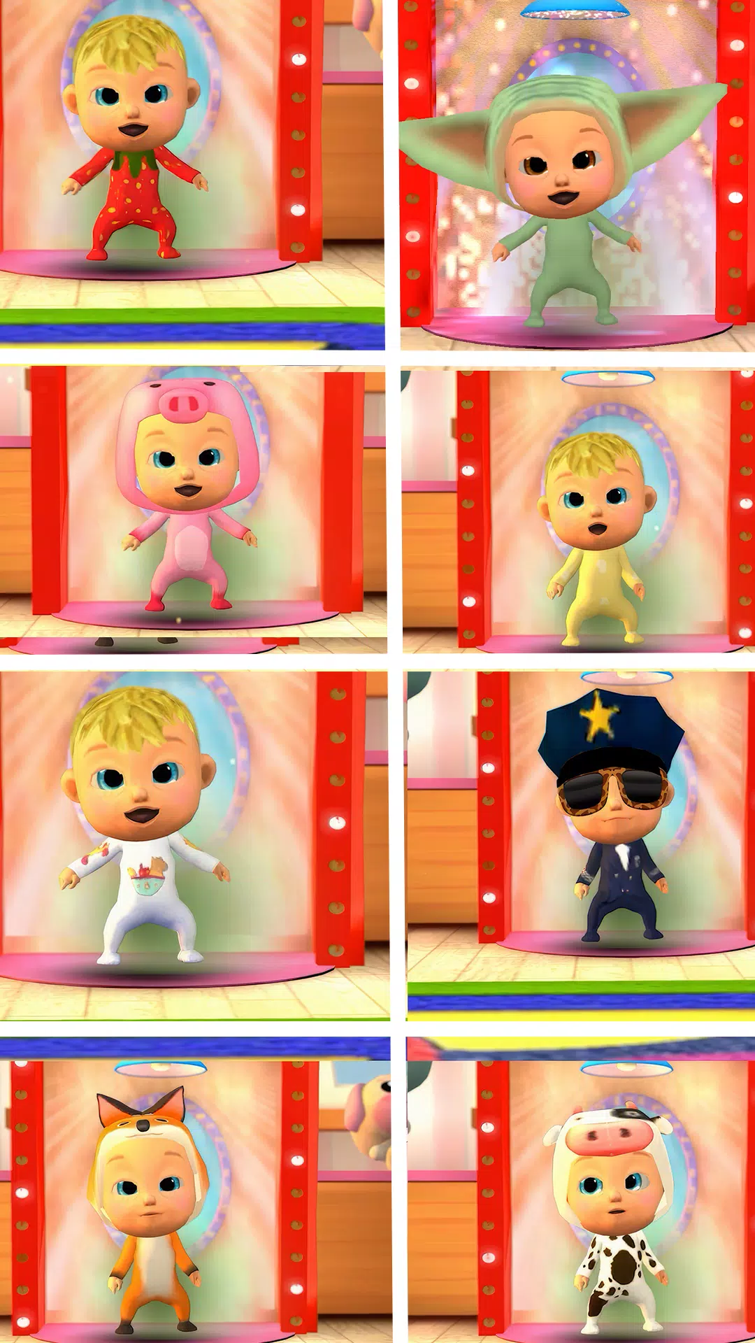 Alima's Baby Dress Up Screenshots
