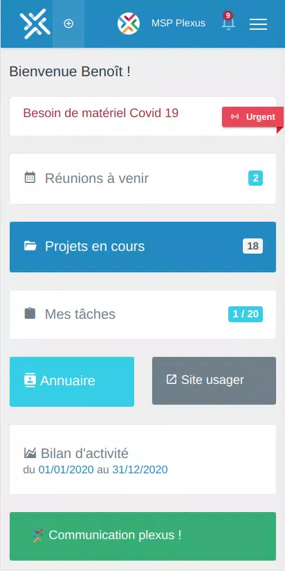 Plexus santé Screenshots