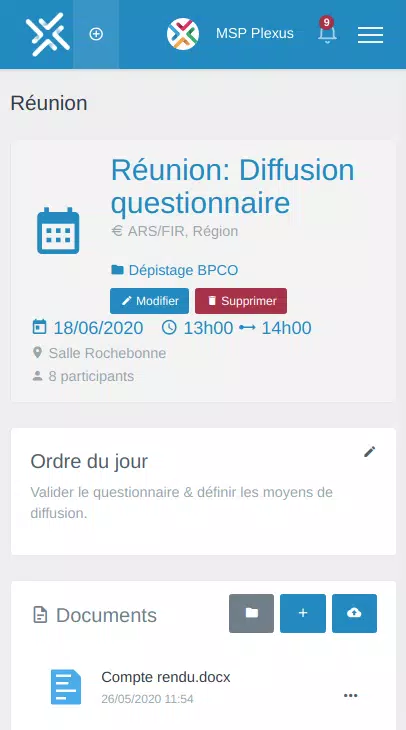 Plexus santé Screenshots