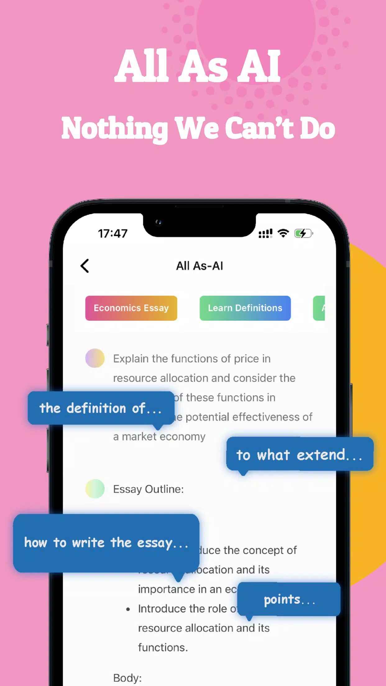 صور AllAs: Homework AI Help