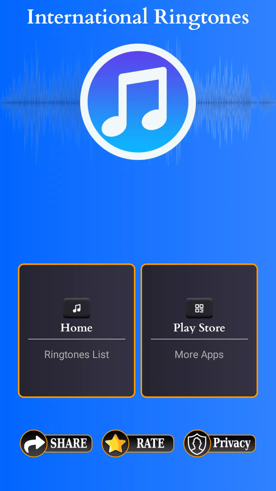 International song ringtone Screenshots