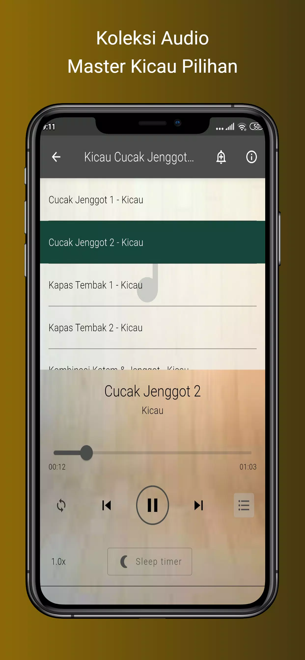 Zrzuty ekranu Masteran Cucak Jenggot Gacor