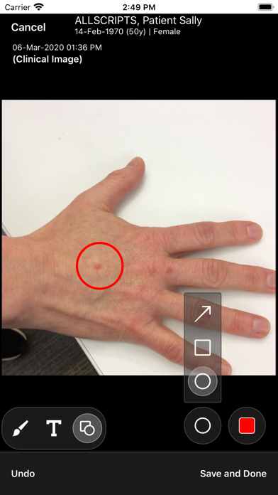 Veradigm EHR Clinical Images Screenshots
