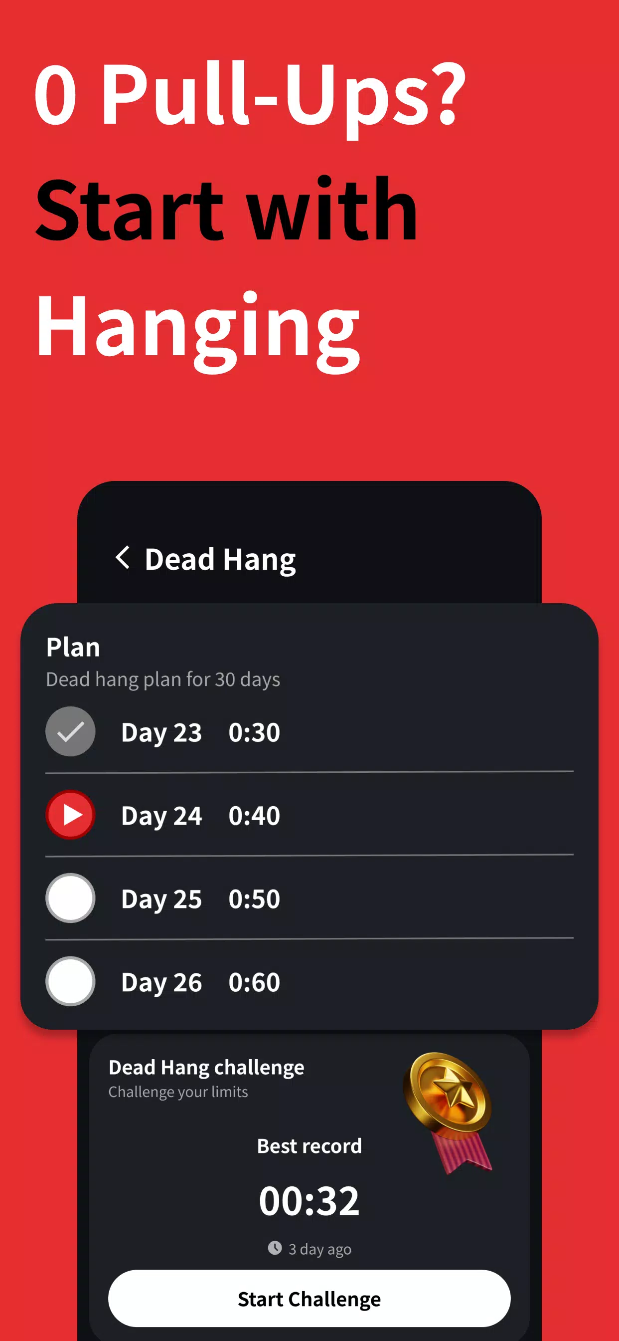 RepUp : Push-ups Pull-ups Screenshots
