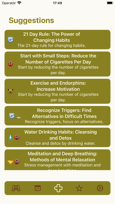 Quit'Em - Quit Smoking Screenshots
