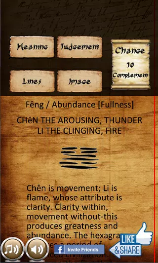 I-Ching Predictions Screenshots