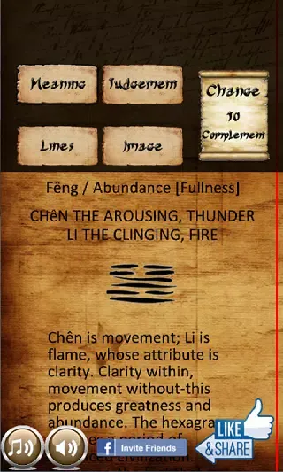I-Ching Predictions Screenshots