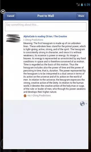 I-Ching Predictions Screenshots