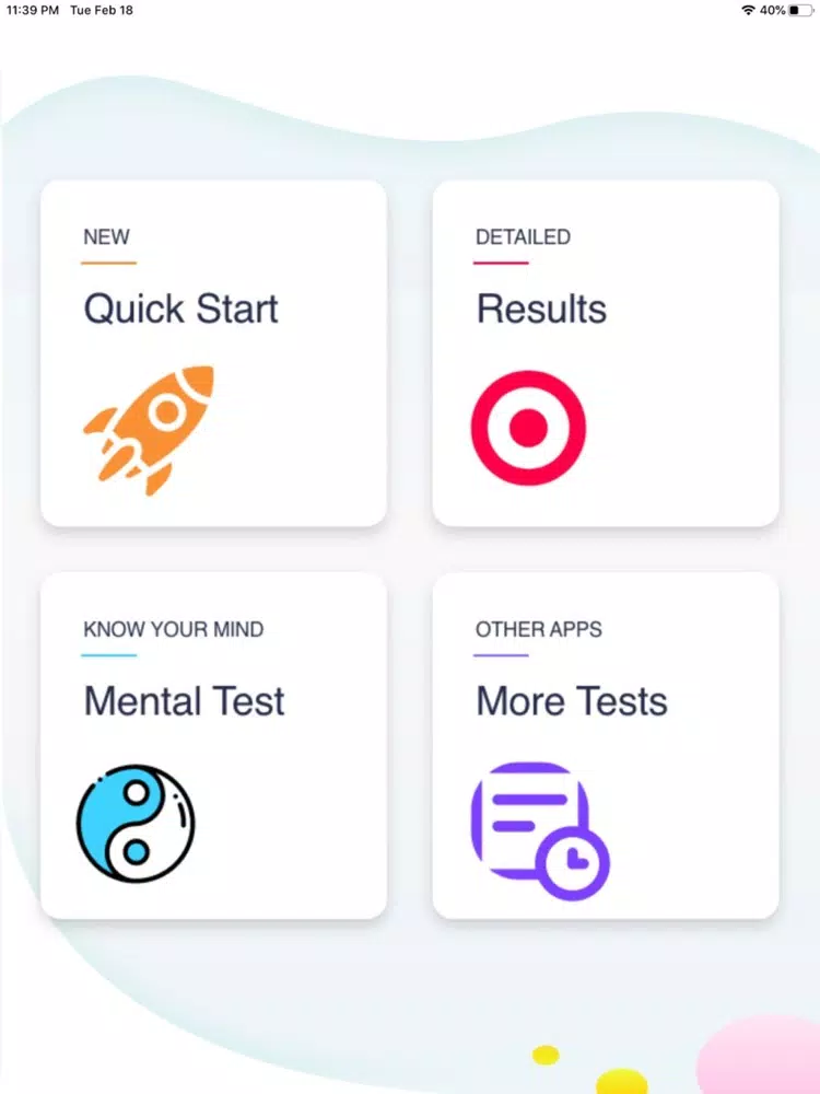 IQ Test: Brain Test iPad Screenshots