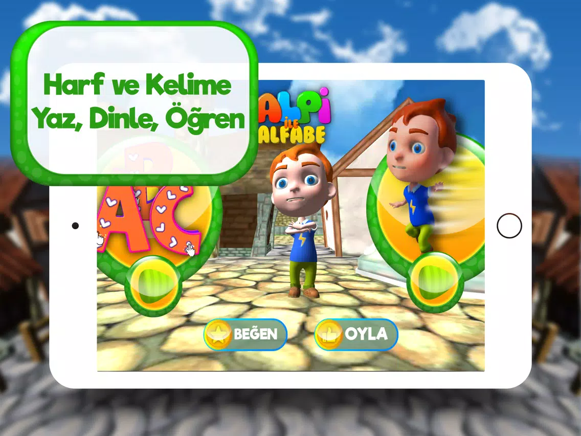Captures d'écran de Alpi Alfabe - ABC Öğreniyorum iPad 