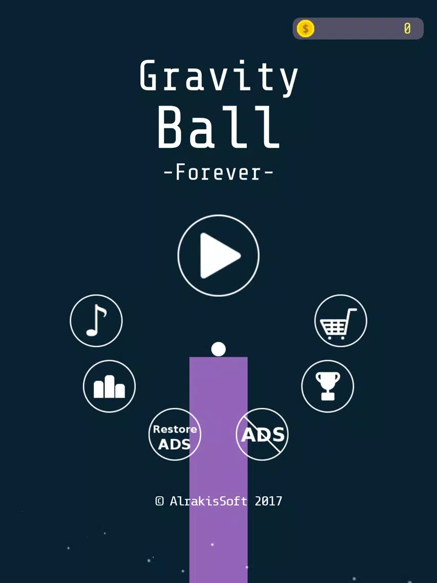 Screenshot di Gravity Ball - Forever iPad 