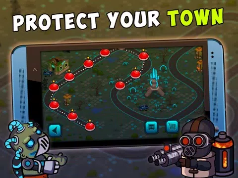 Cyborg Zombie Defence iPad  স্ক্রিনশট