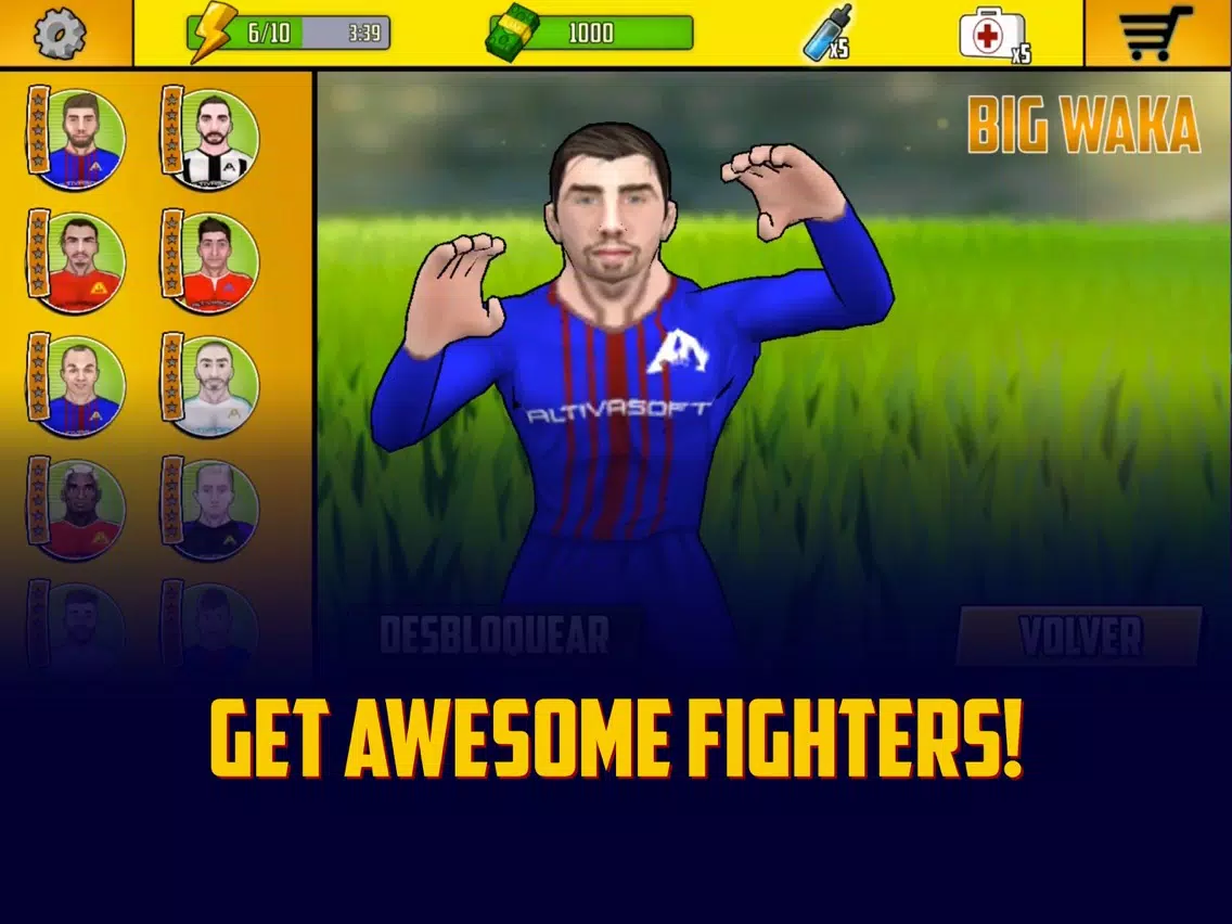 Captures d'écran de Street Fighting Soccer Club iPad 
