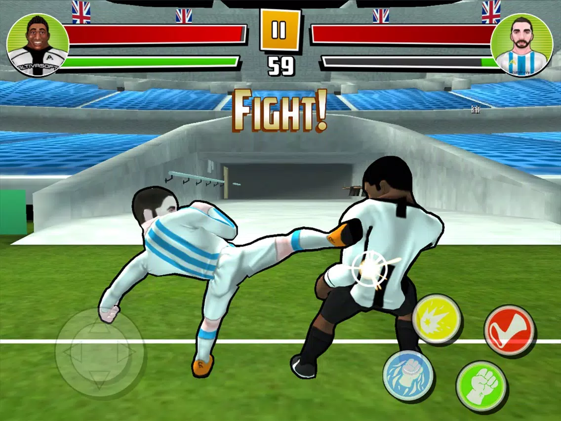 Captures d'écran de Street Fighting Soccer Club iPad 