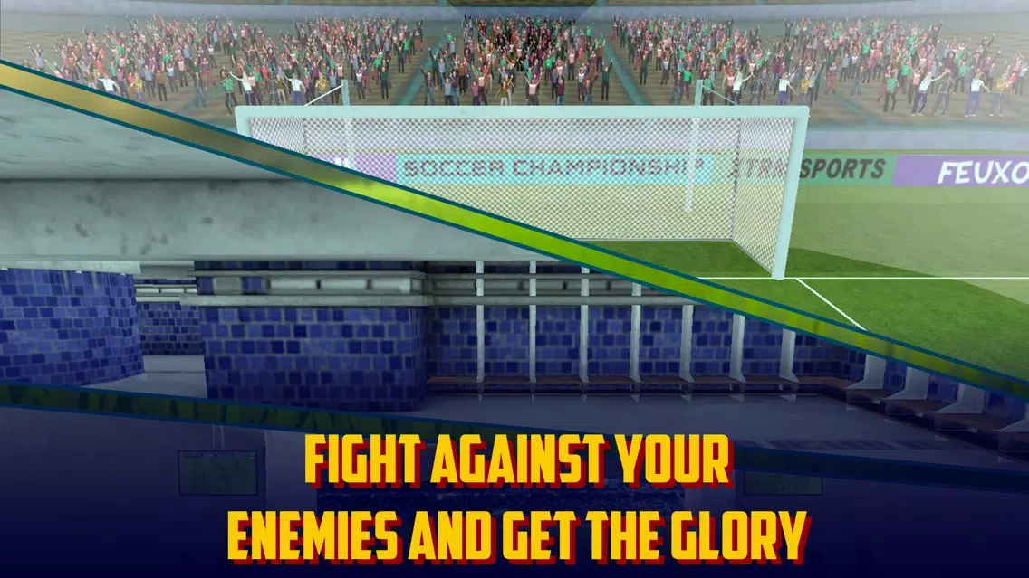 Captures d'écran de Street Fighting Soccer Club