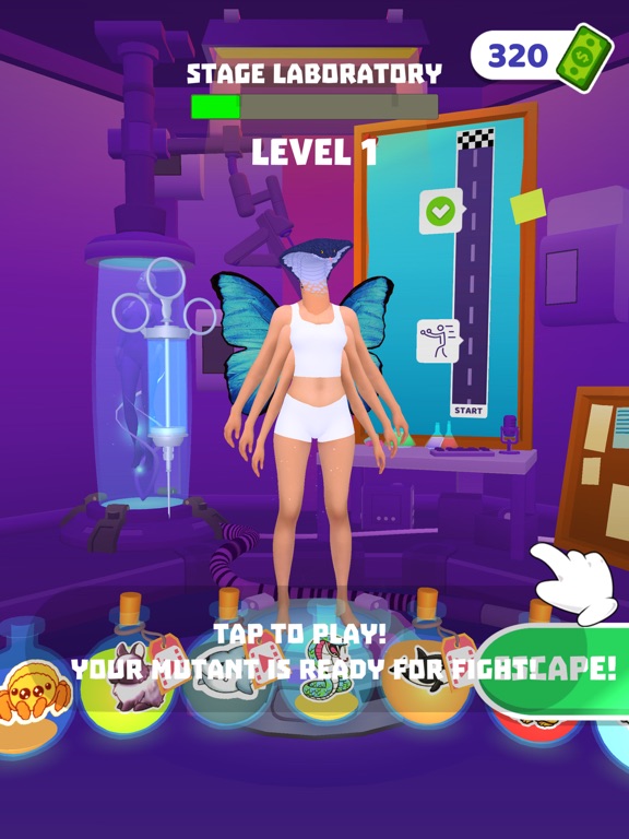 Ảnh chụp màn hình của Animals merge iPad 
