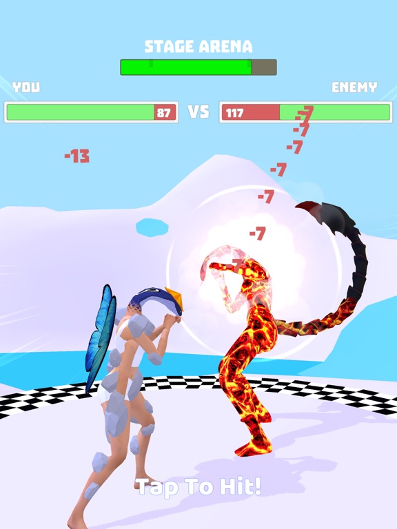 Ảnh chụp màn hình của Animals merge iPad 