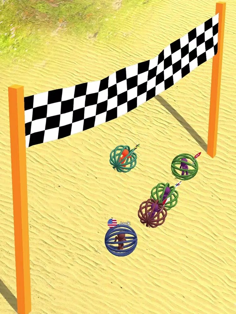 ภาพหน้าจอของ Hill roll racing iPad 