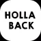 Holla Back Stickers