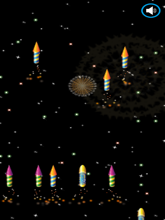 Capturas de pantalla de Hey Funny Fireworks iPad 