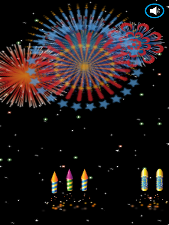 Capturas de pantalla de Hey Funny Fireworks iPad 