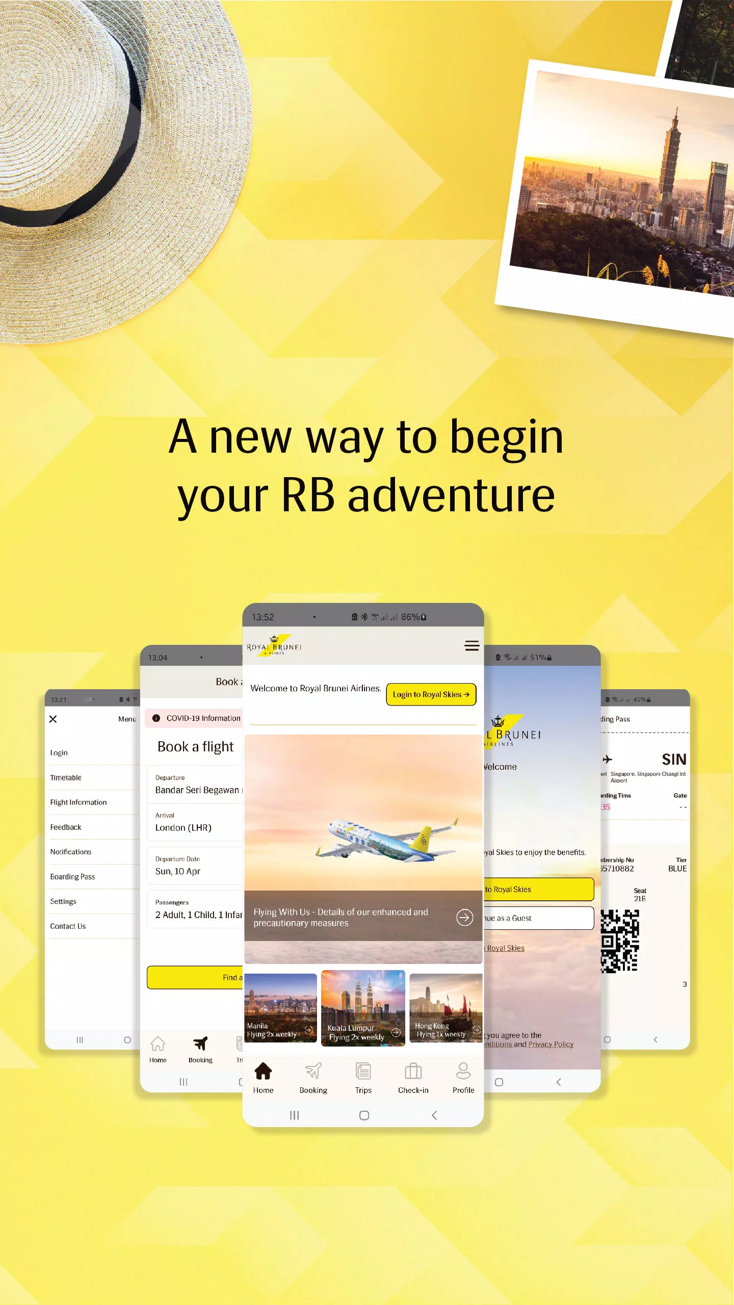 Royal Brunei Airlines Screenshots