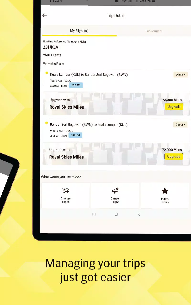 Royal Brunei Airlines Screenshots