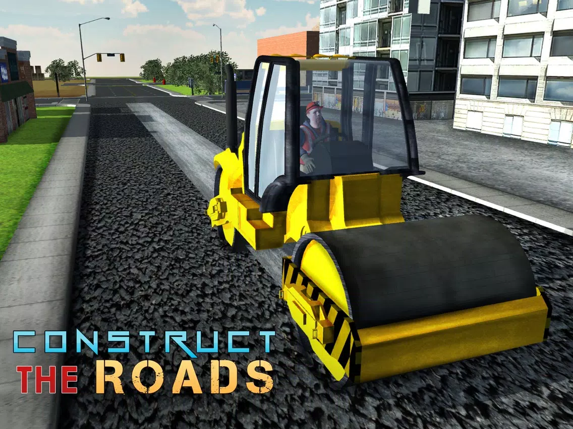 ภาพหน้าจอของ City Construction 2016 – 3D Heavy Cranes and Truck Simulation iPad