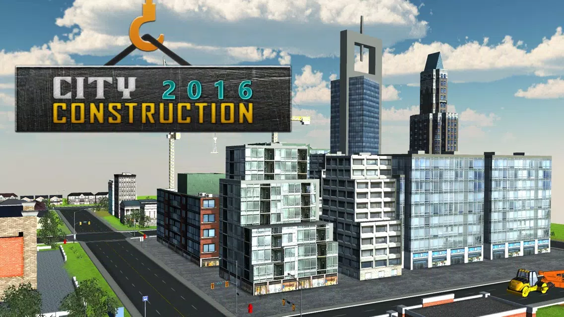 ภาพหน้าจอของ City Construction 2016 – 3D Heavy Cranes and Truck Simulation