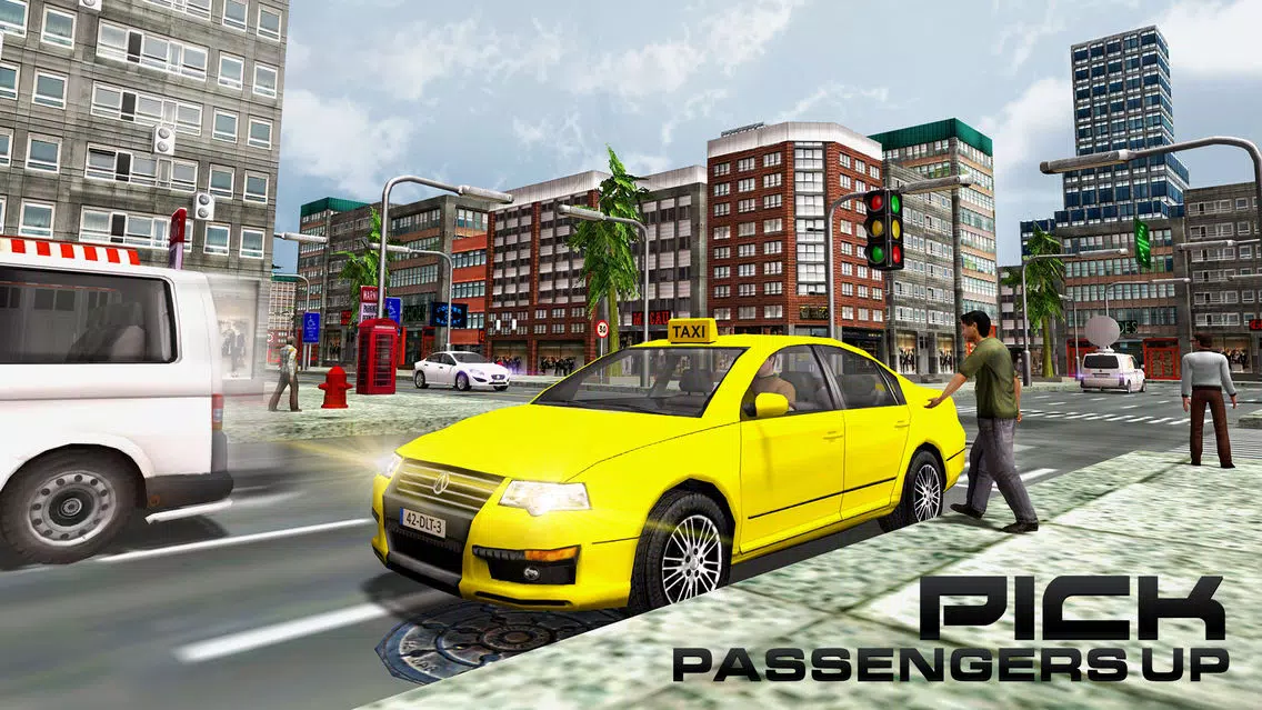 City Taxi Driver Simulator – 3D Yellow Cab Service Simulation Game Screenshots