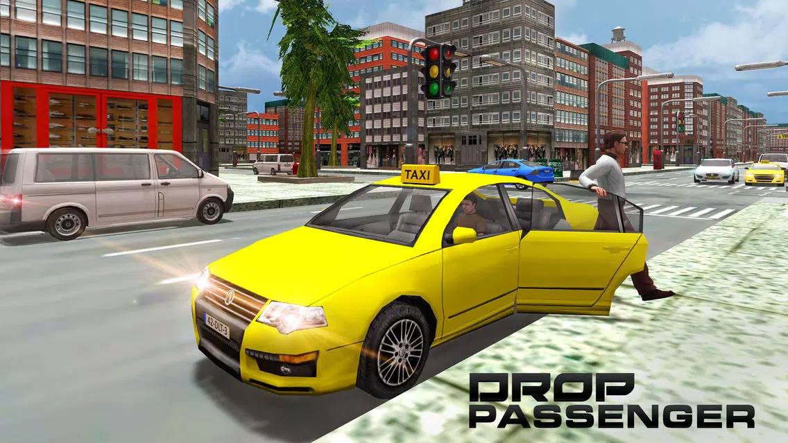 City Taxi Driver Simulator – 3D Yellow Cab Service Simulation Game Screenshots
