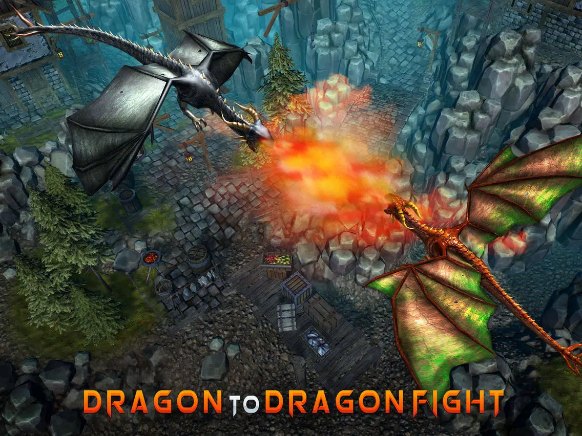 Скриншоты Dragon Fury Simulator 3D – A predators revenge flight simulation game iPad 