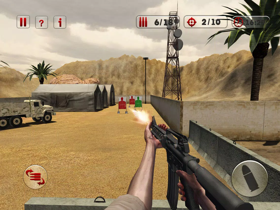 Ảnh chụp màn hình của Gun Simulator 3D – Train with High Volume of Elite Shooting Range Weapons iPad 