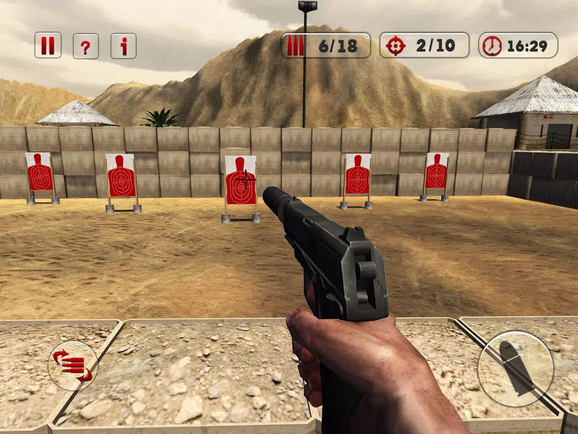 Ảnh chụp màn hình của Gun Simulator 3D – Train with High Volume of Elite Shooting Range Weapons iPad 