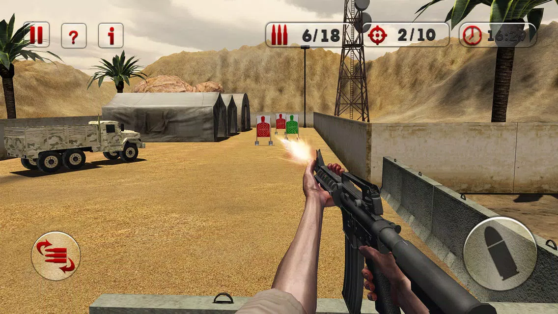 Ảnh chụp màn hình của Gun Simulator 3D – Train with High Volume of Elite Shooting Range Weapons