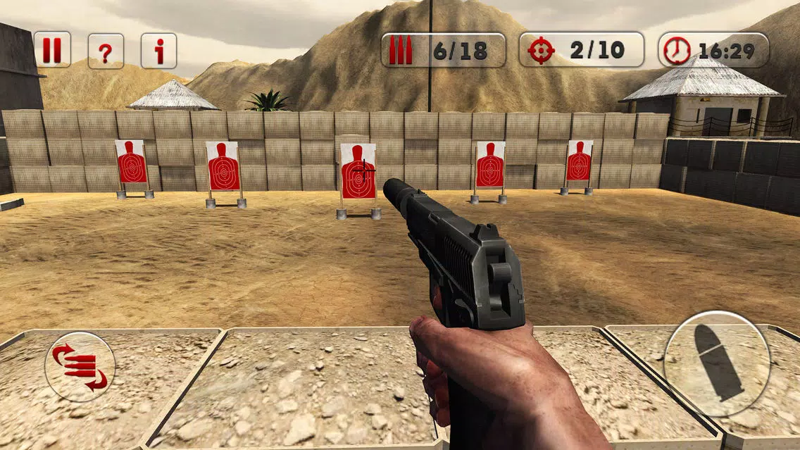 Ảnh chụp màn hình của Gun Simulator 3D – Train with High Volume of Elite Shooting Range Weapons