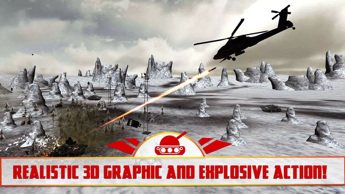 Tank Helicopter War Simulator – 3D World Combat Ekran Görüntüleri