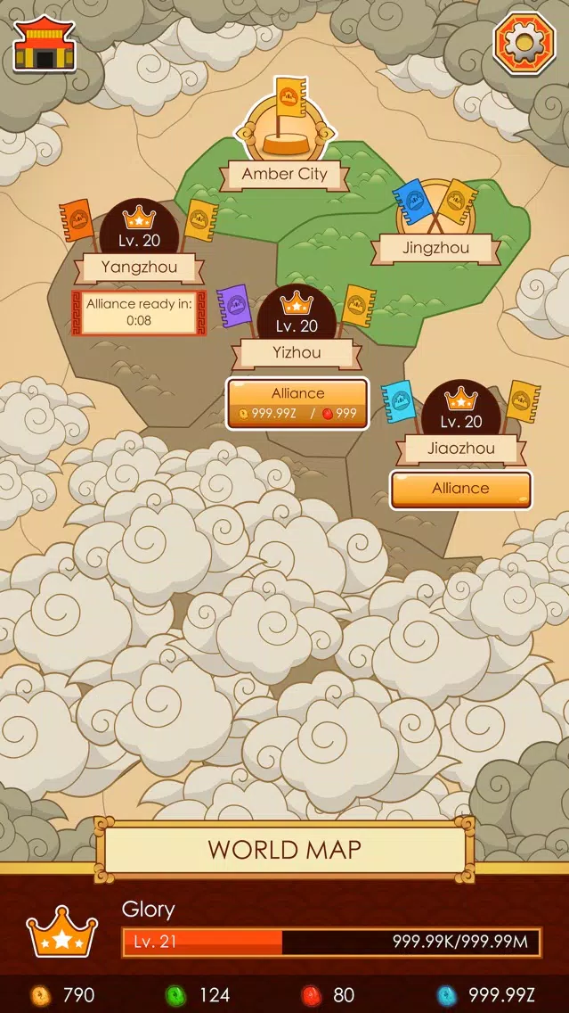 Ambertime 3 Kingdoms स्क्रीनशॉट