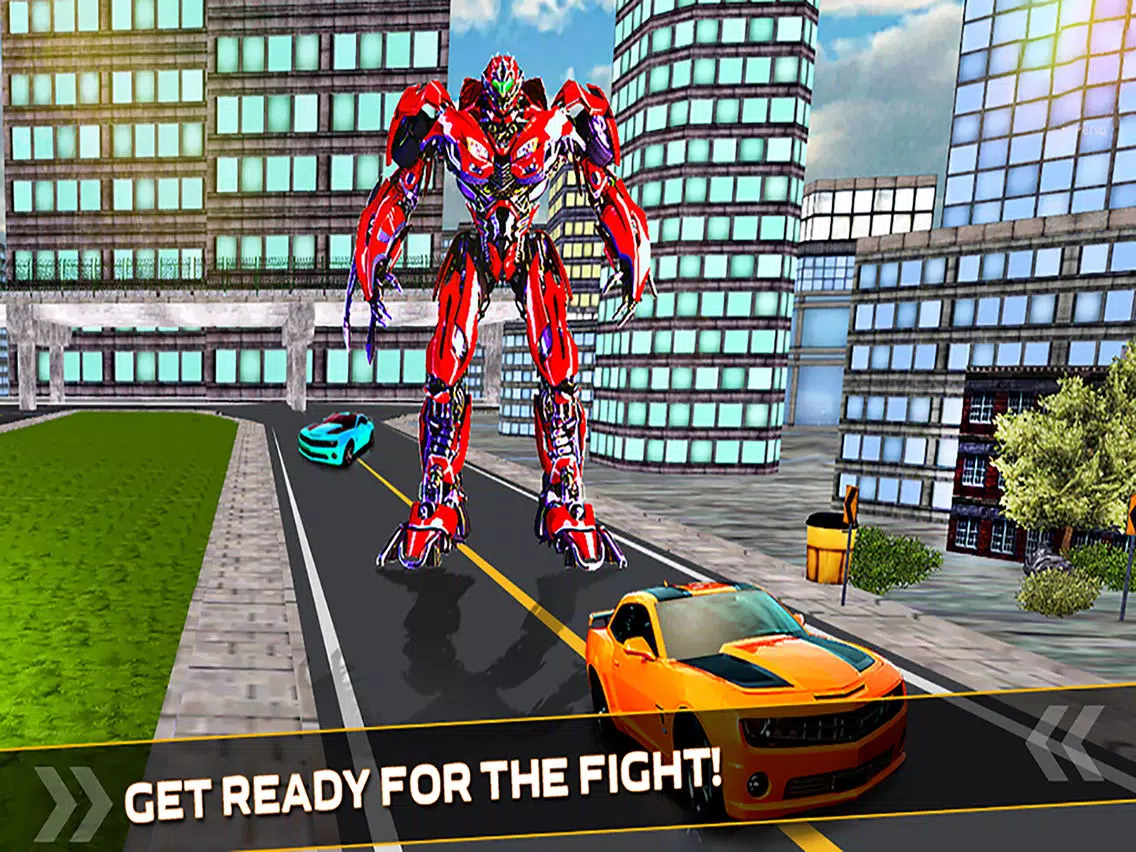 Futuristic Robot Car Simulator iPad 应用截图