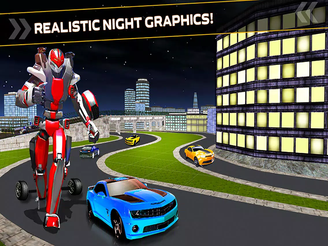 Futuristic Robot Car Simulator iPad 应用截图