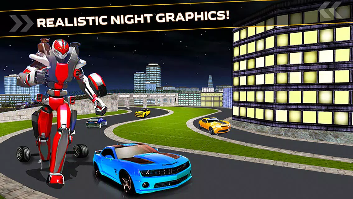 Futuristic Robot Car Simulator应用截图