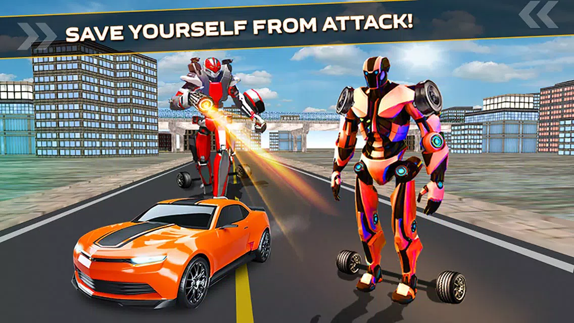 Futuristic Robot Car Simulator应用截图