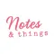 AC Notes & Things Stickers