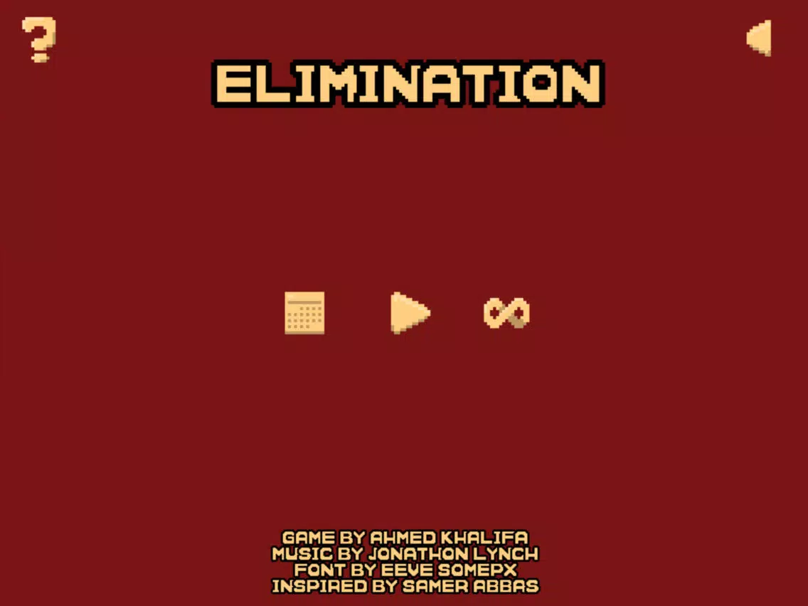 ELIMINATION - Mobile iPad Screenshots