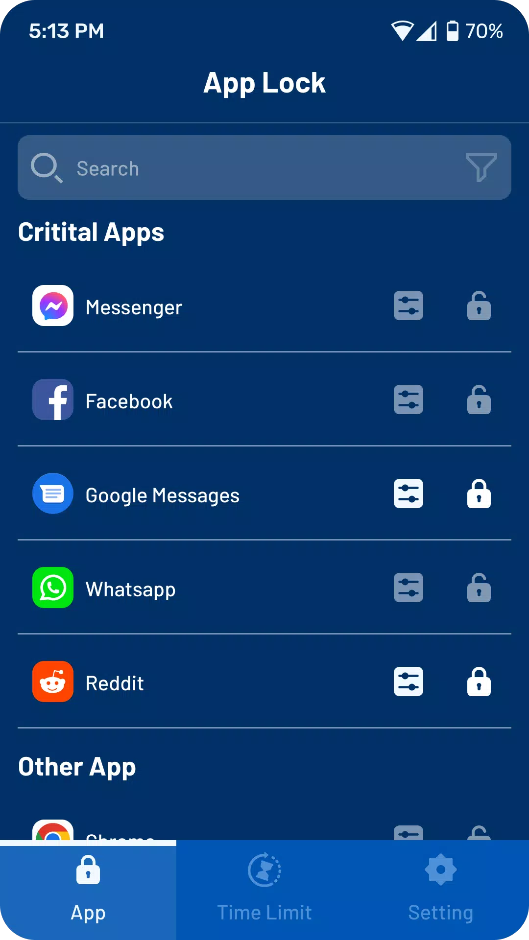 Lockit Timer - App lock Screenshots