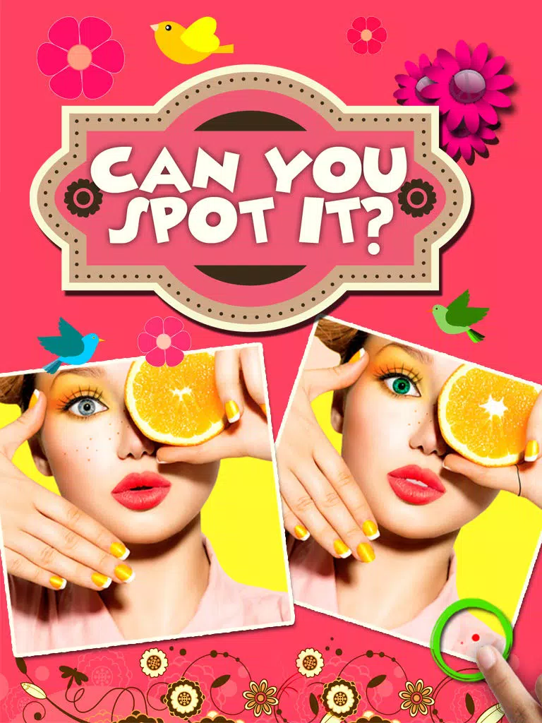 Can You Spot It? - Find The Hidden Difference Between Two Picture iPad Screenshots